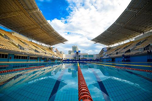 O Parque Aquático Maria Lenk foi construído para os Jogos Pan-Americanos Rio 2007 / Foto: Buda Mendes/Getty Images